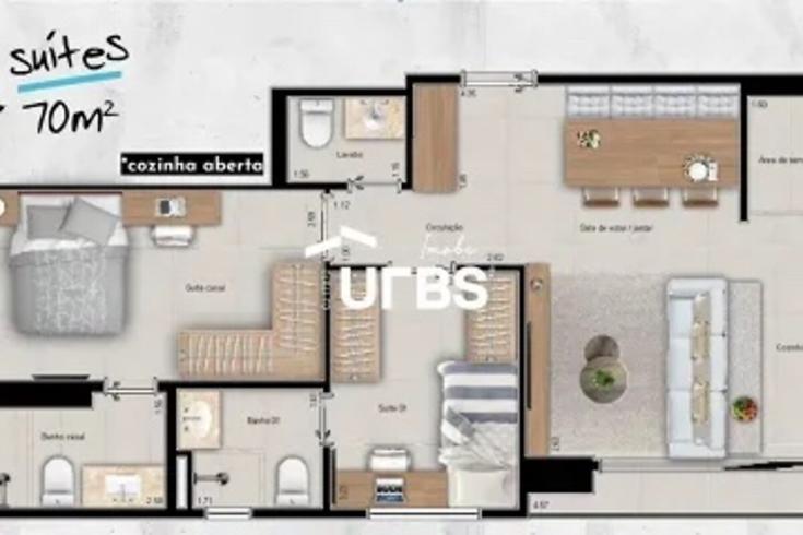 Flat/Kitinet/Loft/Studio com 1 quarto, foto 9