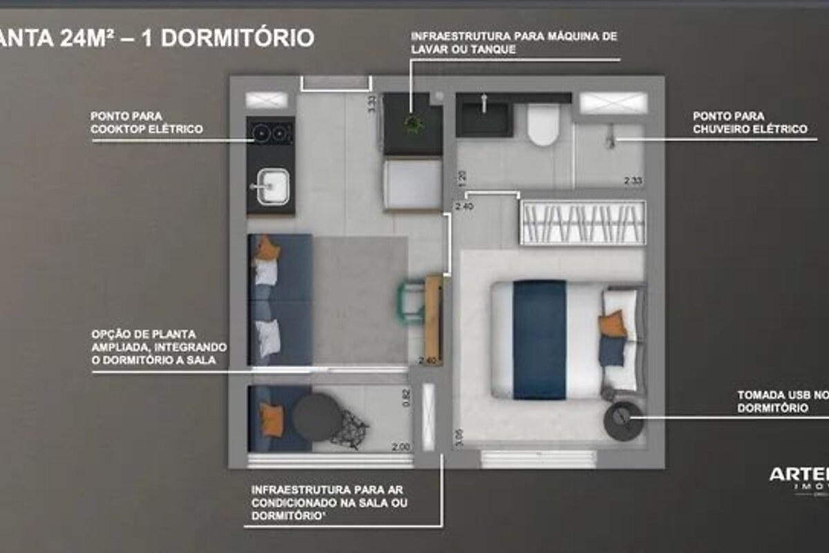 Apartamento com 3 quartos, foto 1